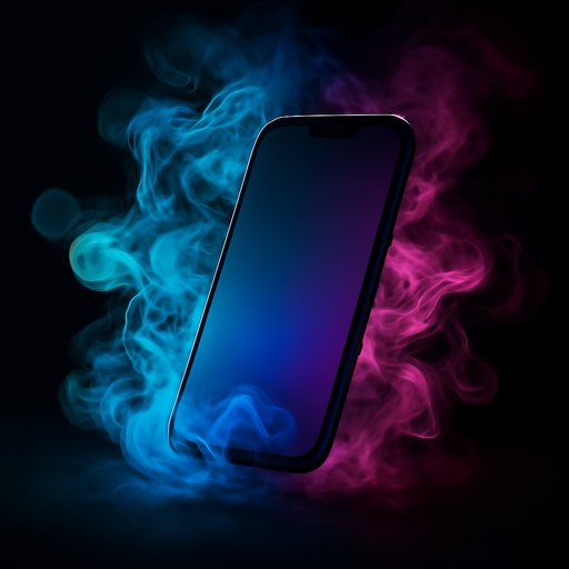 CV444 user is reading reviews on phone